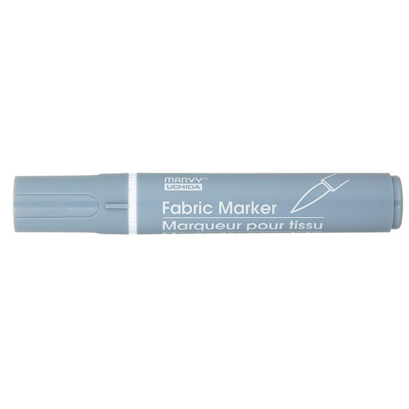 UCHIDA 722-C-37 Marvy Fabric Brush Point Marker, Gray - Image 1